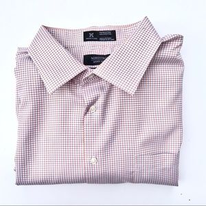 Nordstrom Men’s Check Dress Shirt Sz 18.5/35